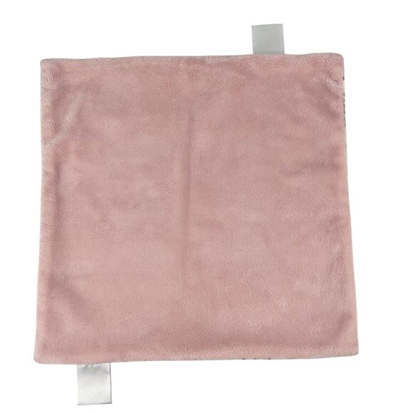 Farm Yard 13" Lovey White & Pink Animals Barn Windmill Baby Security Blanket - Picture 2 of 3